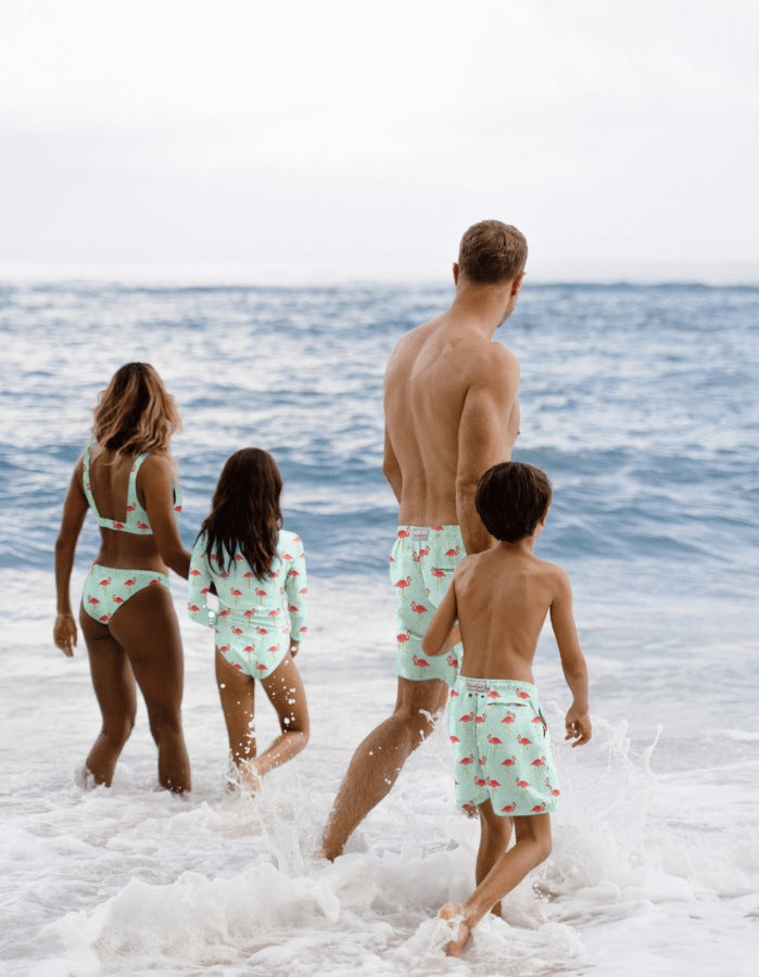 Pink_flamino_family_swimwear_UPF50