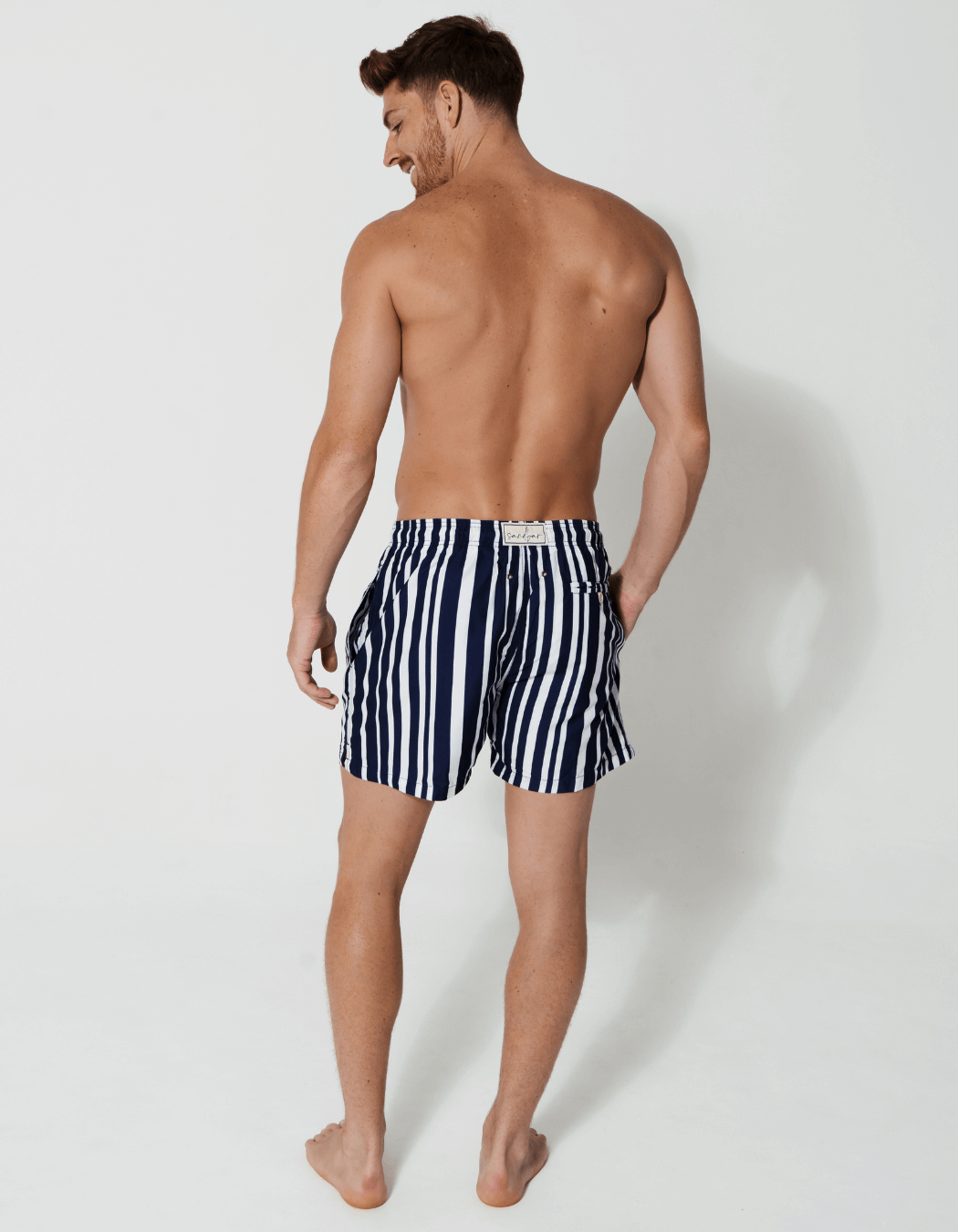 Sandbar_father_and_son_swim_shorts_blue_white_stripes