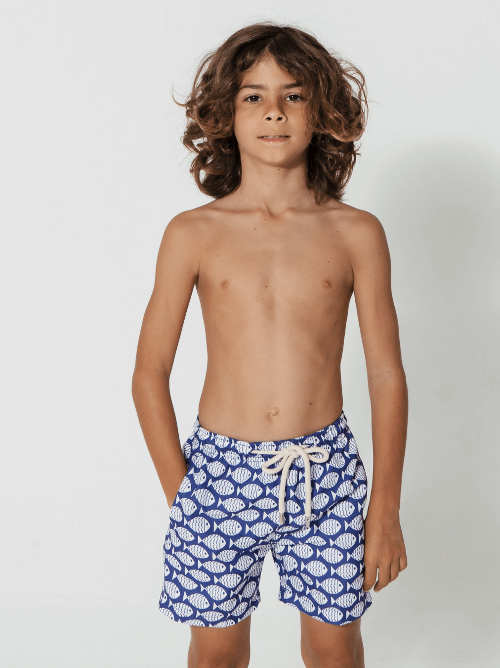 Sandbar_father_and_son_swim_shorts_blue_fish
