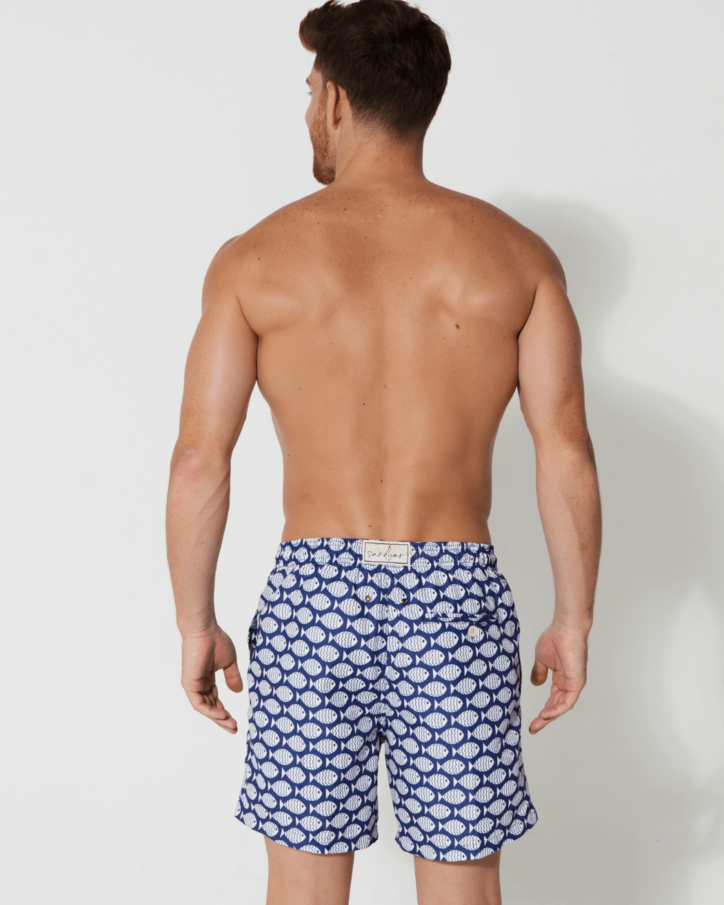 Sandbar_father_and_son_swim_shorts_blue_fish