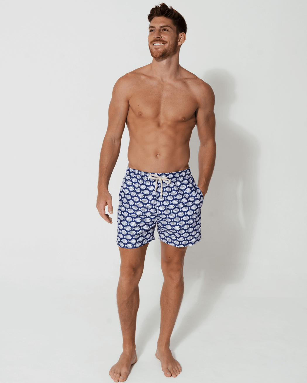 Sandbar_father_and_son_swim_shorts_blue_fish