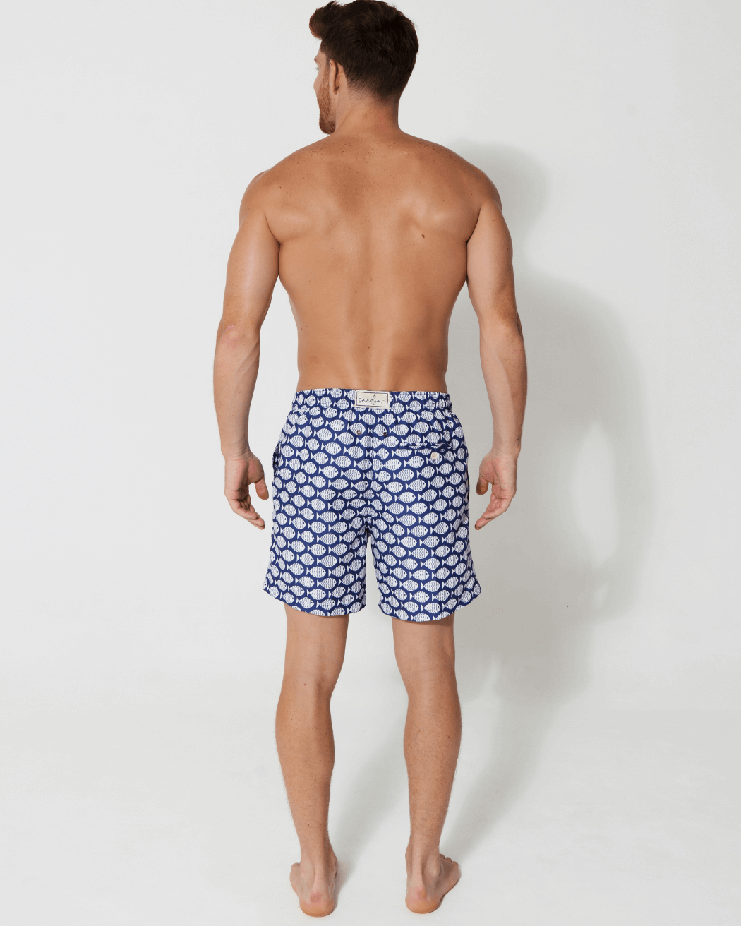 Sandbar_father_and_son_swim_shorts_blue_fish