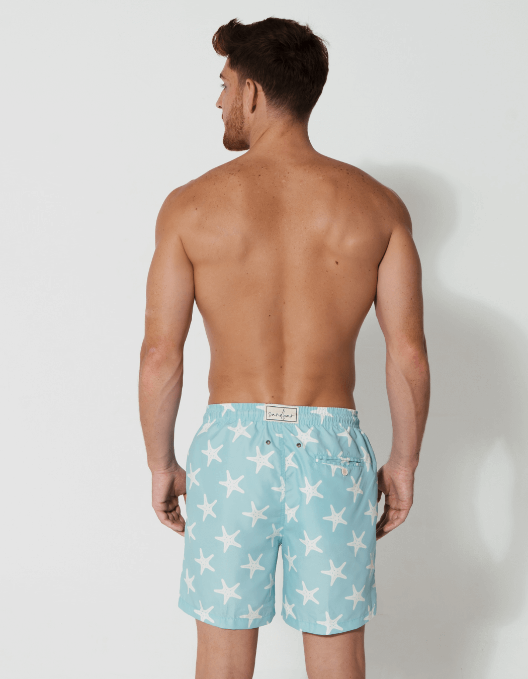 Sandbar_father_and_son_swim_shorts_blue_starfish
