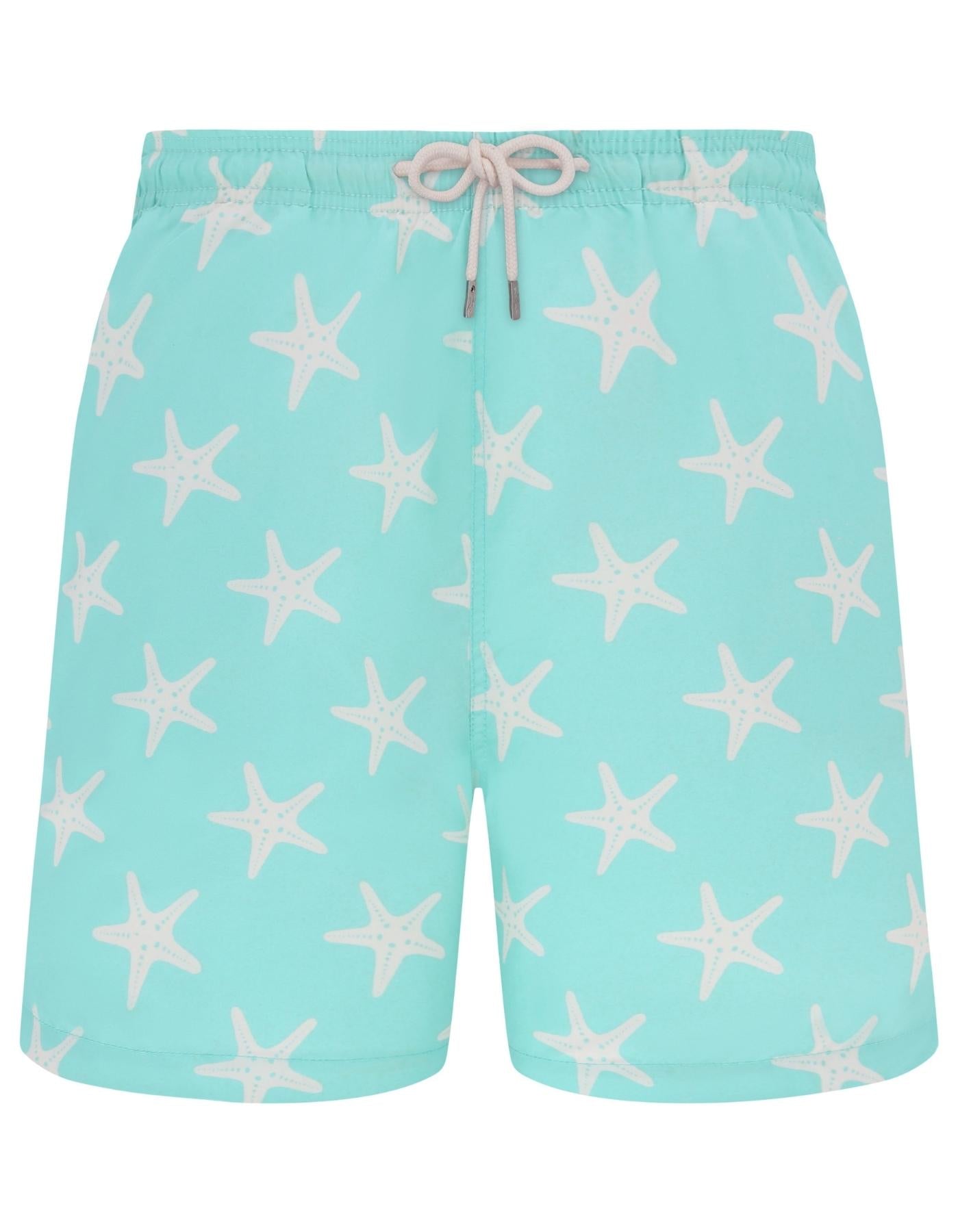 Sandbar_father_and_son_swim_shorts_blue_star_fish