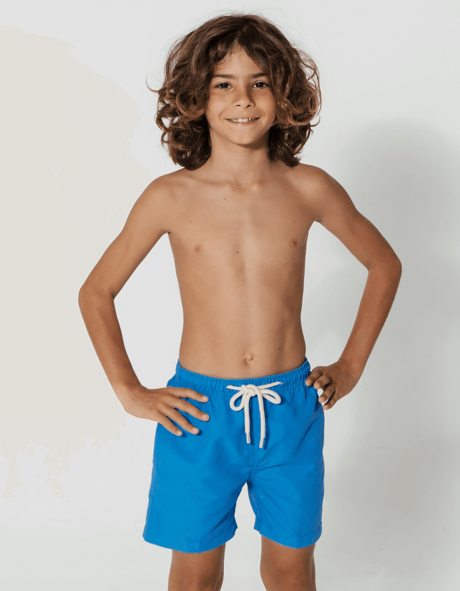 Boys blue swim shorts shop