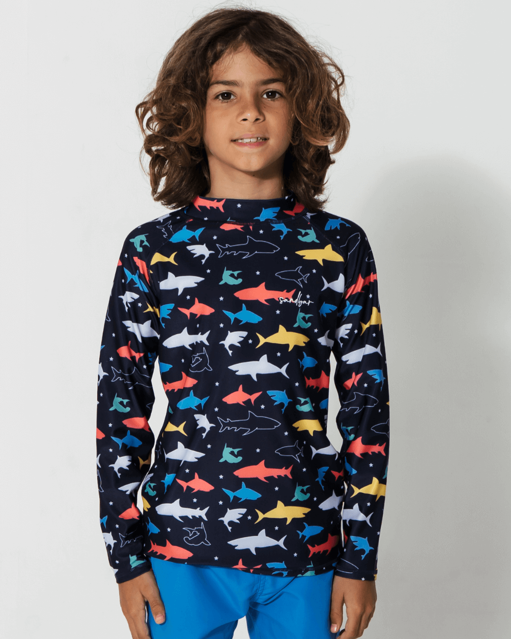 Sandbar_swimwear_rash_guard_coloured_shark