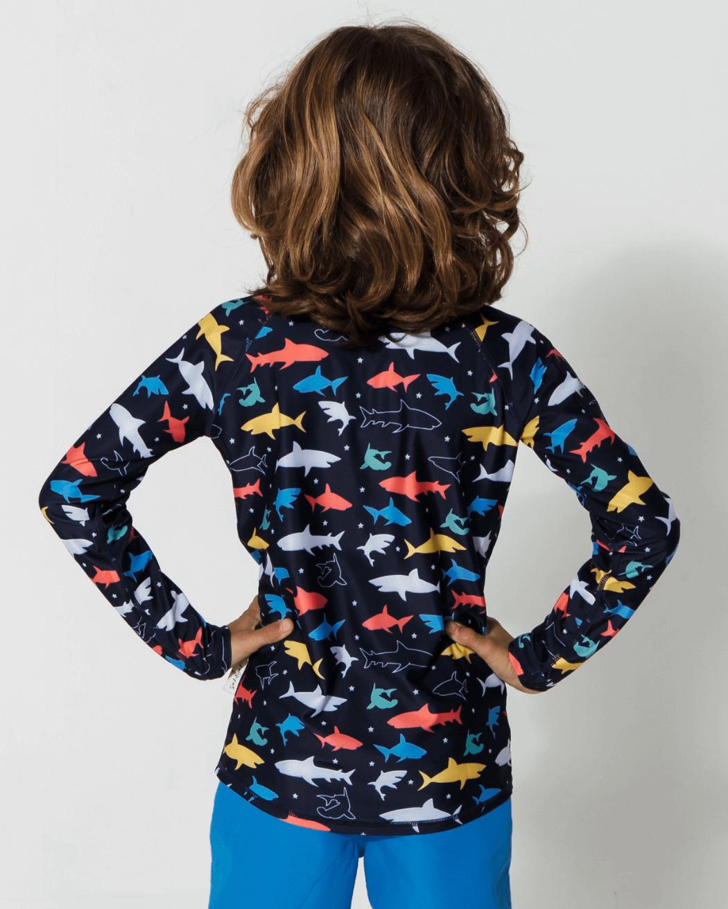 Sandbar_swimwear_rash_guard_coloured_shark