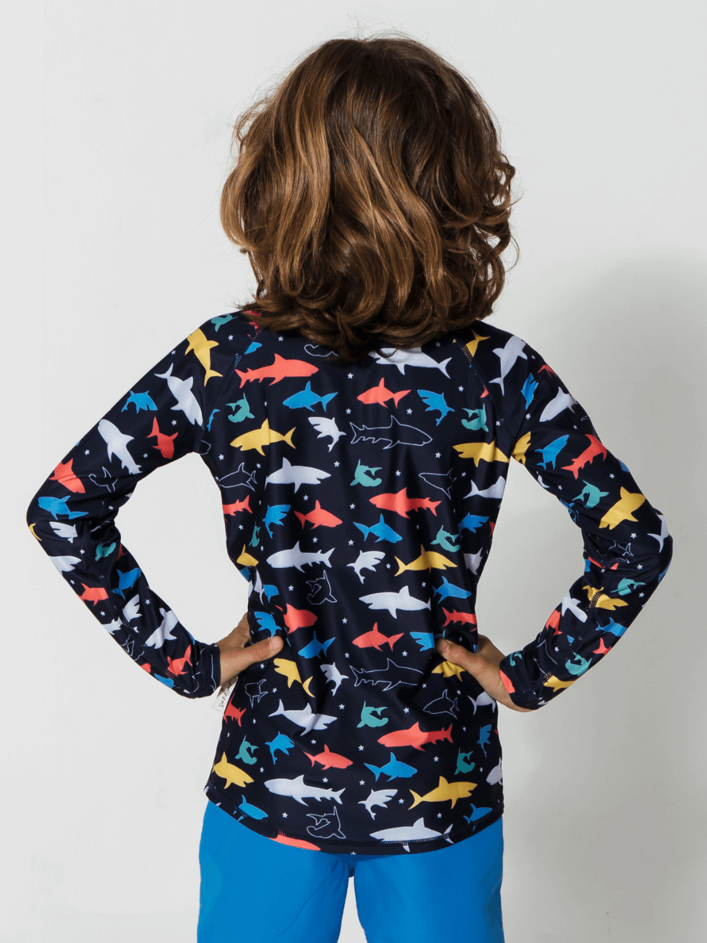 Sandbar_swimwear_rash_guard_coloured_shark