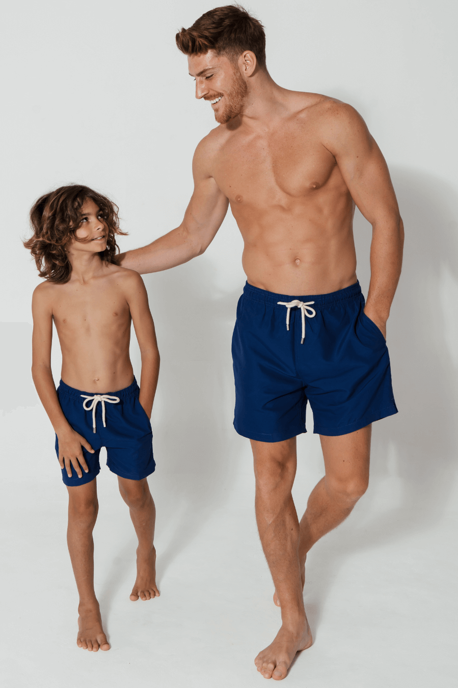 Sandbar_father_and_son_swim_shorts_dark_blue