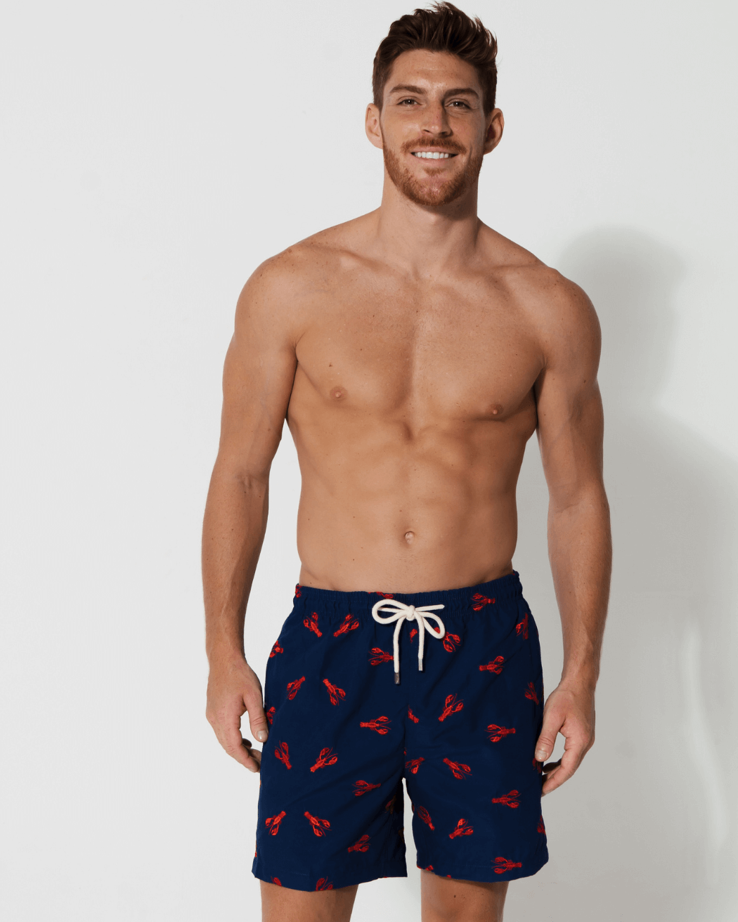 Sandbar_father_and_son_swim_shorts_embroidered_lobster