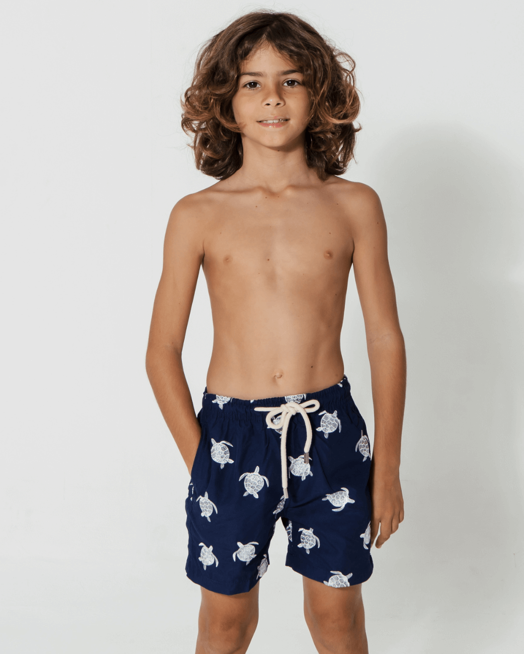 Sandbar_father_and_son_swim_shorts_embroidered_turtle