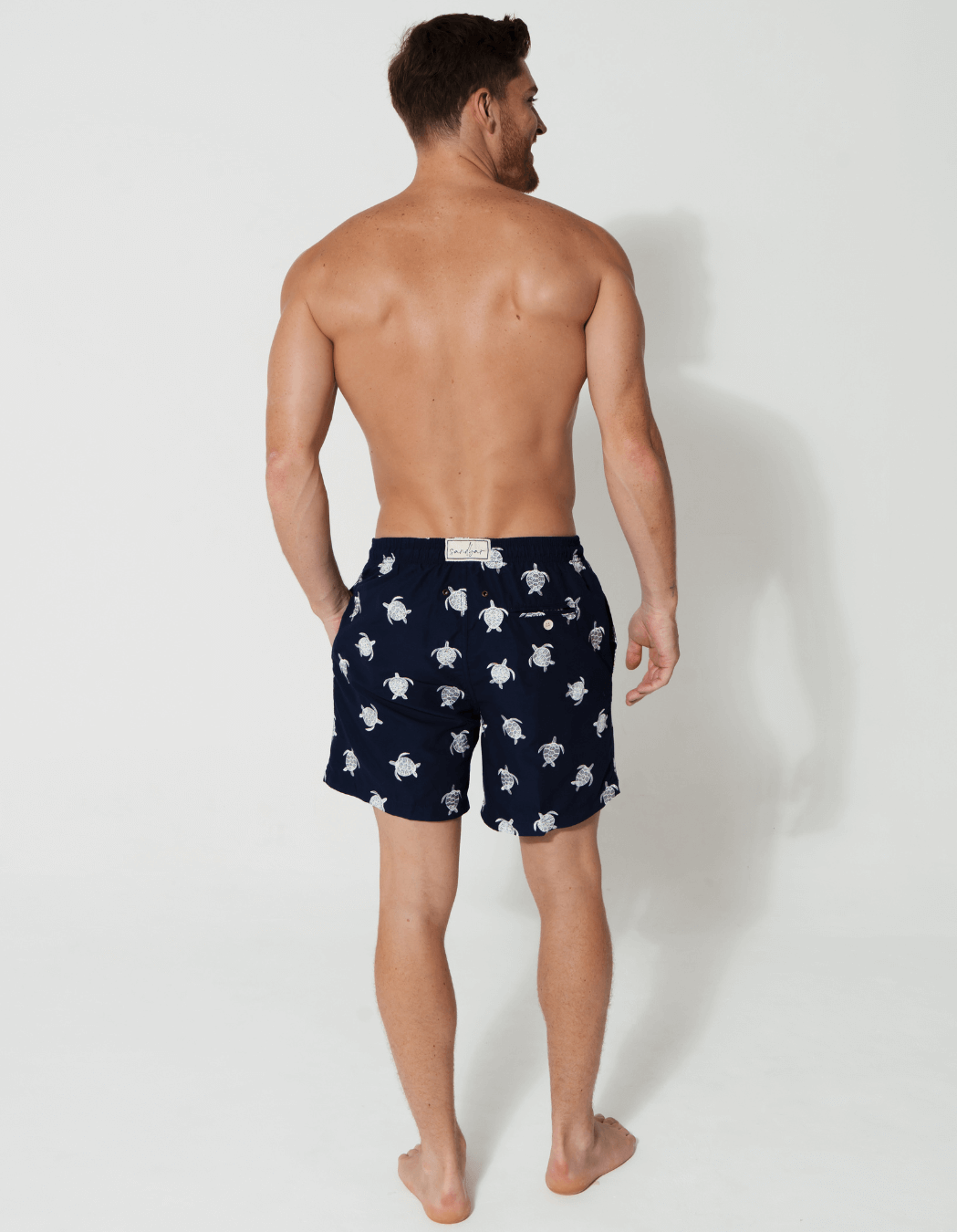 Sandbar_father_and_son_swim_shorts_embroidered_turtle