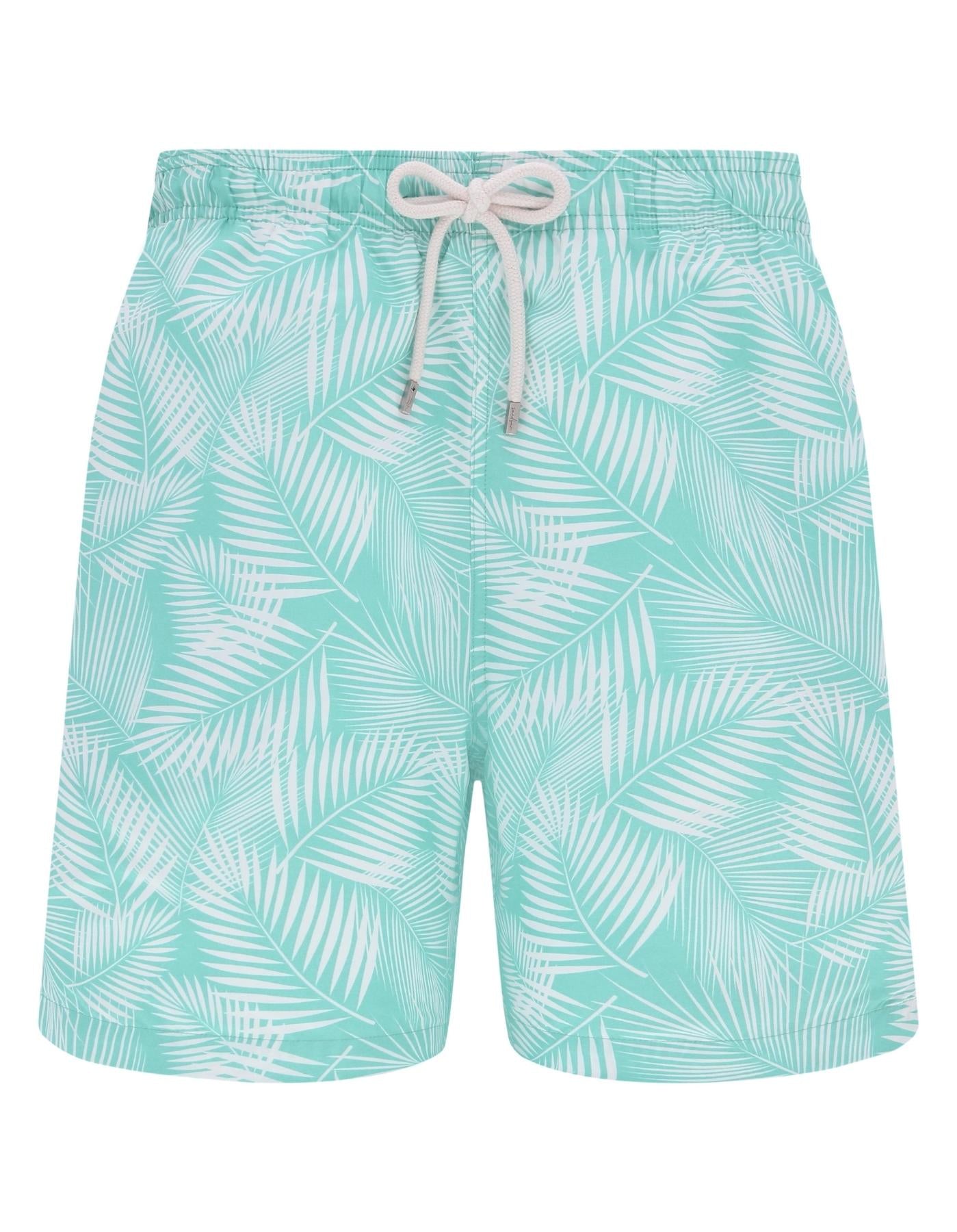 Sandbar_father_and_son_swim_shorts_green_fern