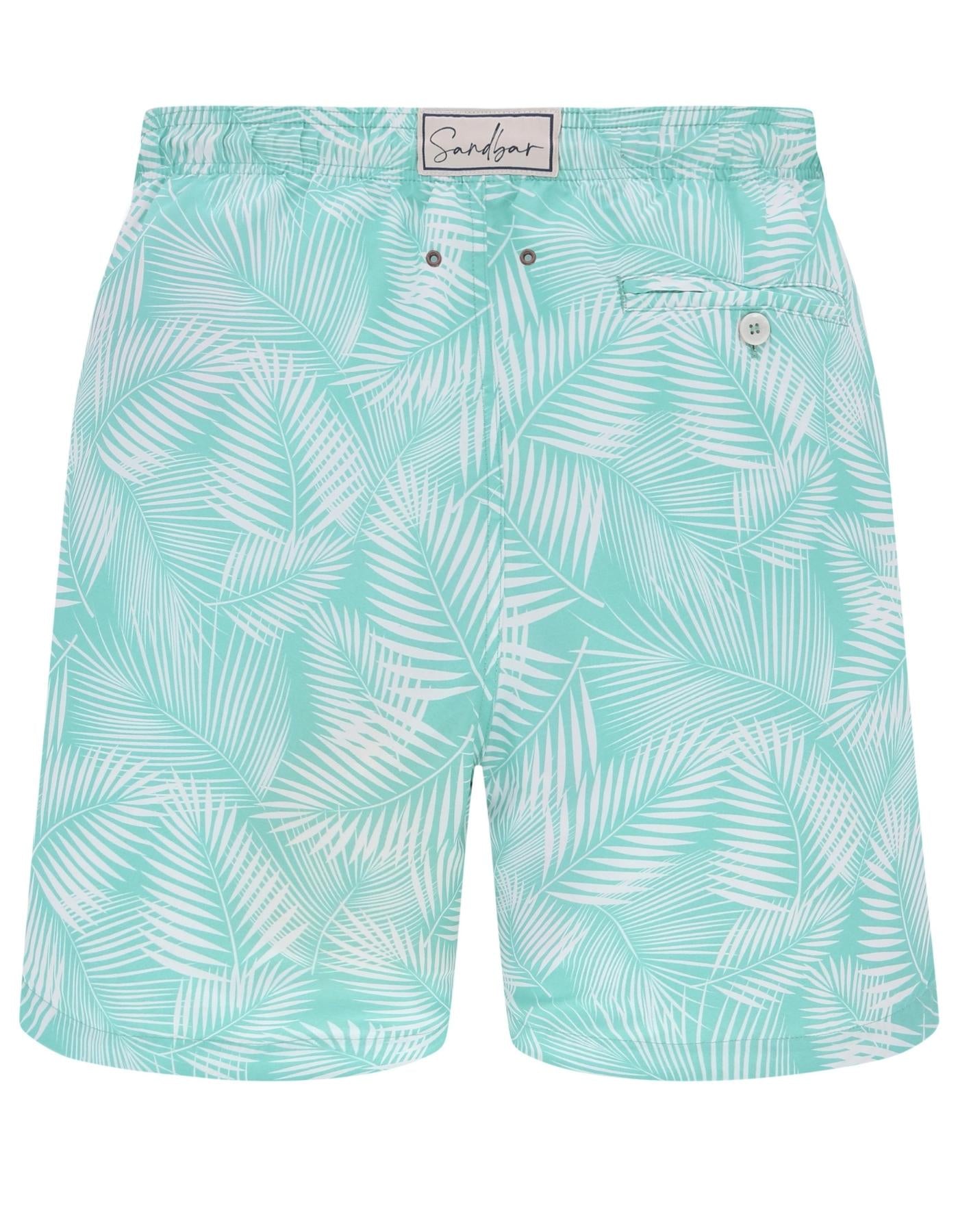 Sandbar_father_and_son_swim_shorts_green_fern