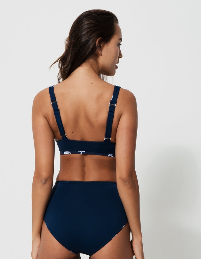 Sandbar_swimwear_high_waist_bikini_eco_recycled_tank_top_bikini_reversible_blue_turtle