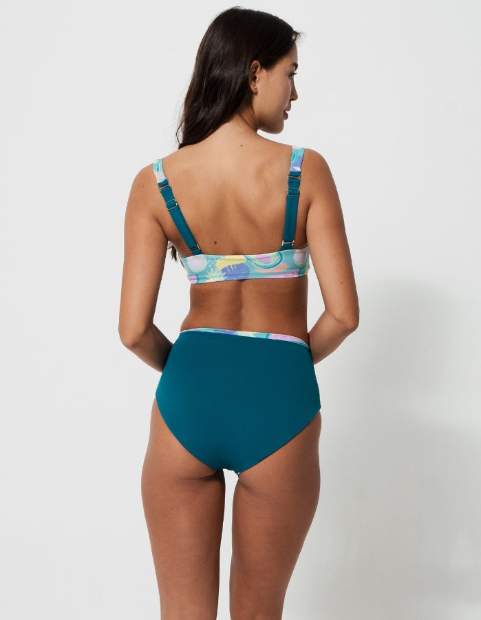 High Waist Tropicana Bikini Bottoms, additional view.