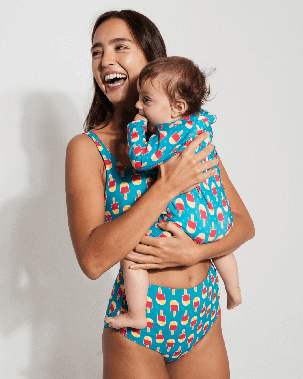 Sandbar_matching_mother_baby_swim_suit_ice_lolly