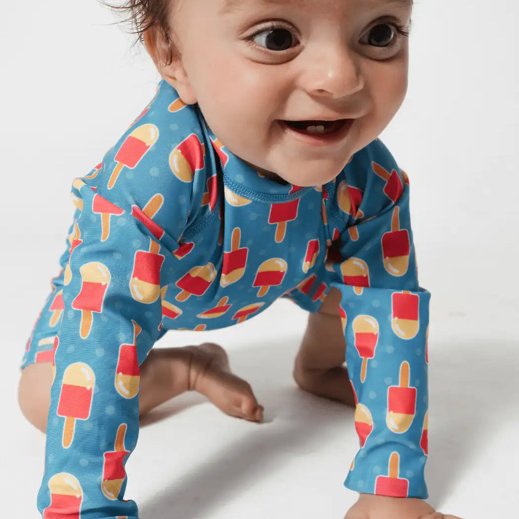 Sandbar_matching_mother_baby_swim_suit_ice_lolly