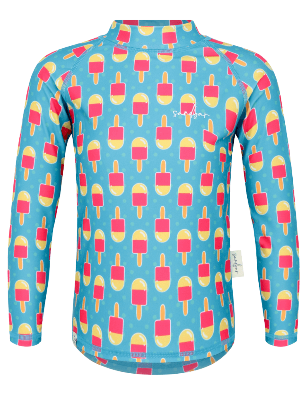 Ice Lolly Rash Guard, additional view. Kids UPF50 rash guard.