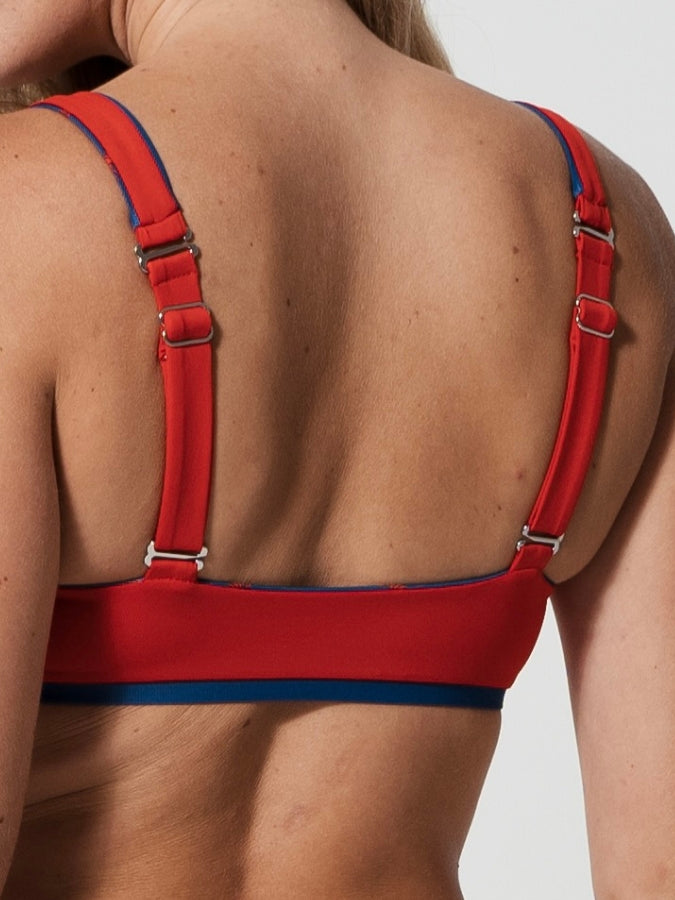 Sandbar_swimwear_low_waist_bikini_eco_recycled_tank_top_bikini_reversible_red lobster