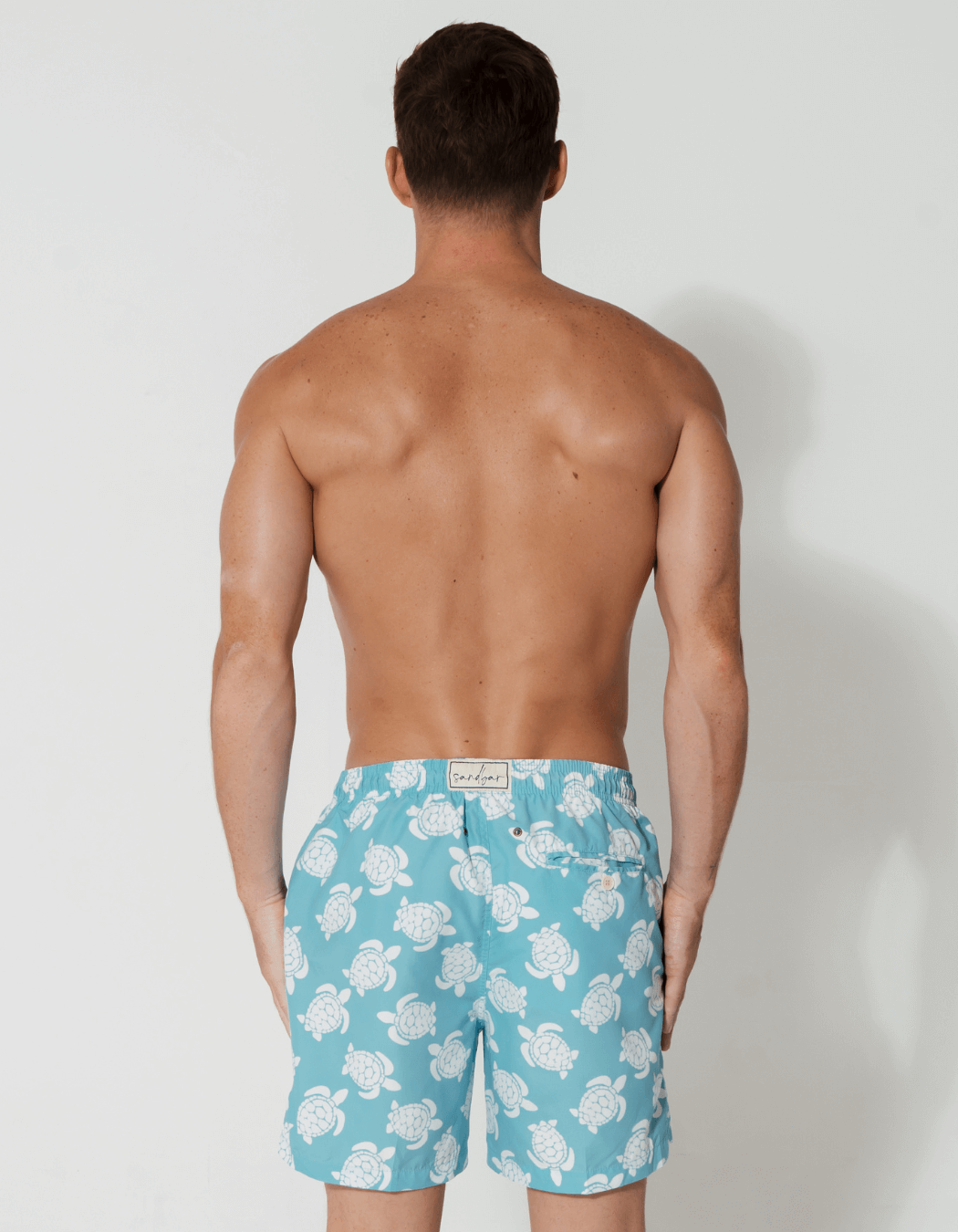 Sandbar_father_and_son_swim_shorts_blue_turtle