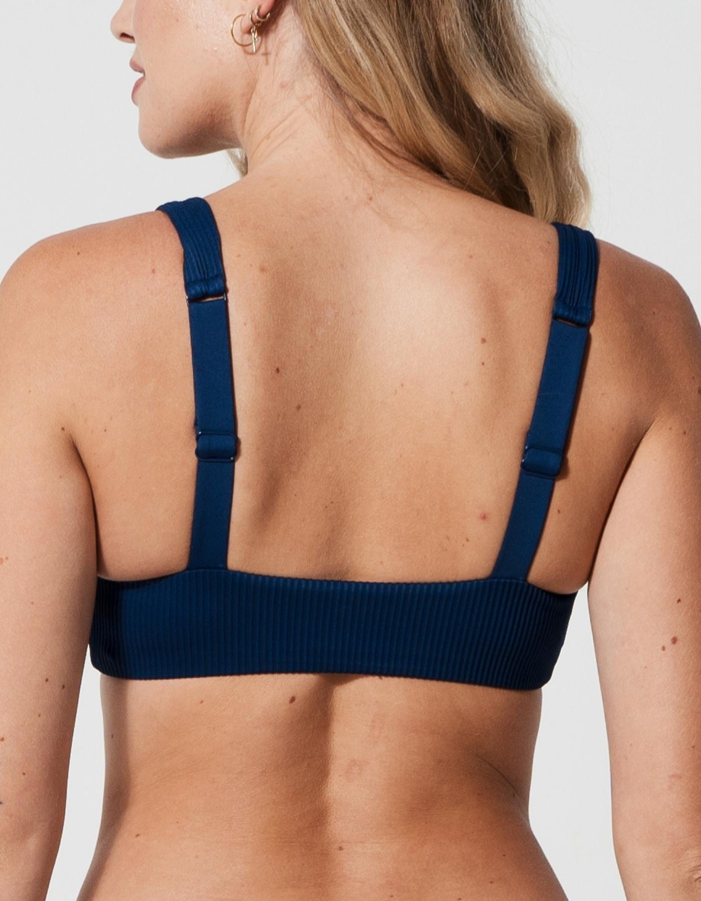 Sandbar_swimwear_family_matching_padded_ribbed_tank_top_bikini_low_wasist_swimsuit_eco_recycled_dark_blue_navy_blue_ocean_blue_marine_blue_mother_and_son