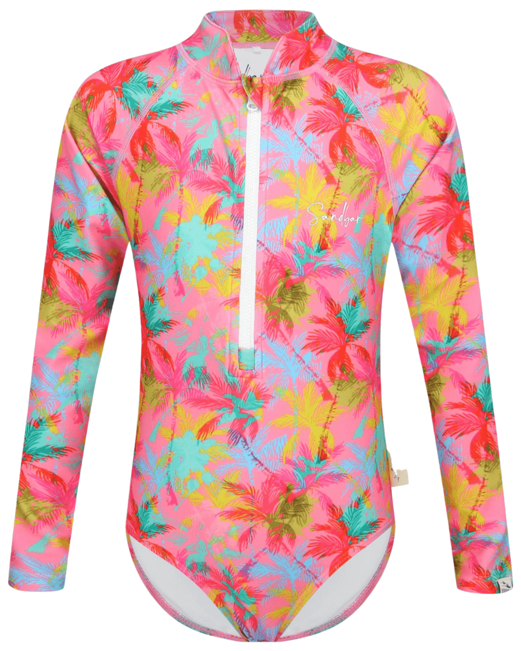 Sandbar_upf50_long_sleebved_Swim_pink_palm