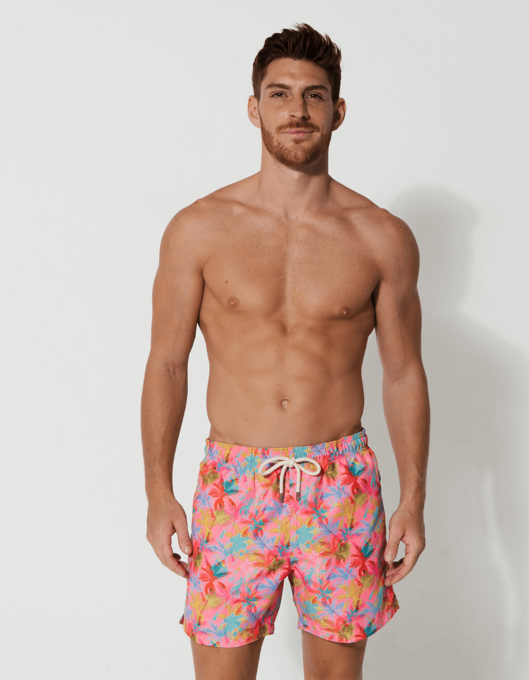 Men's Swimwear | Pink Palm Swim Shorts