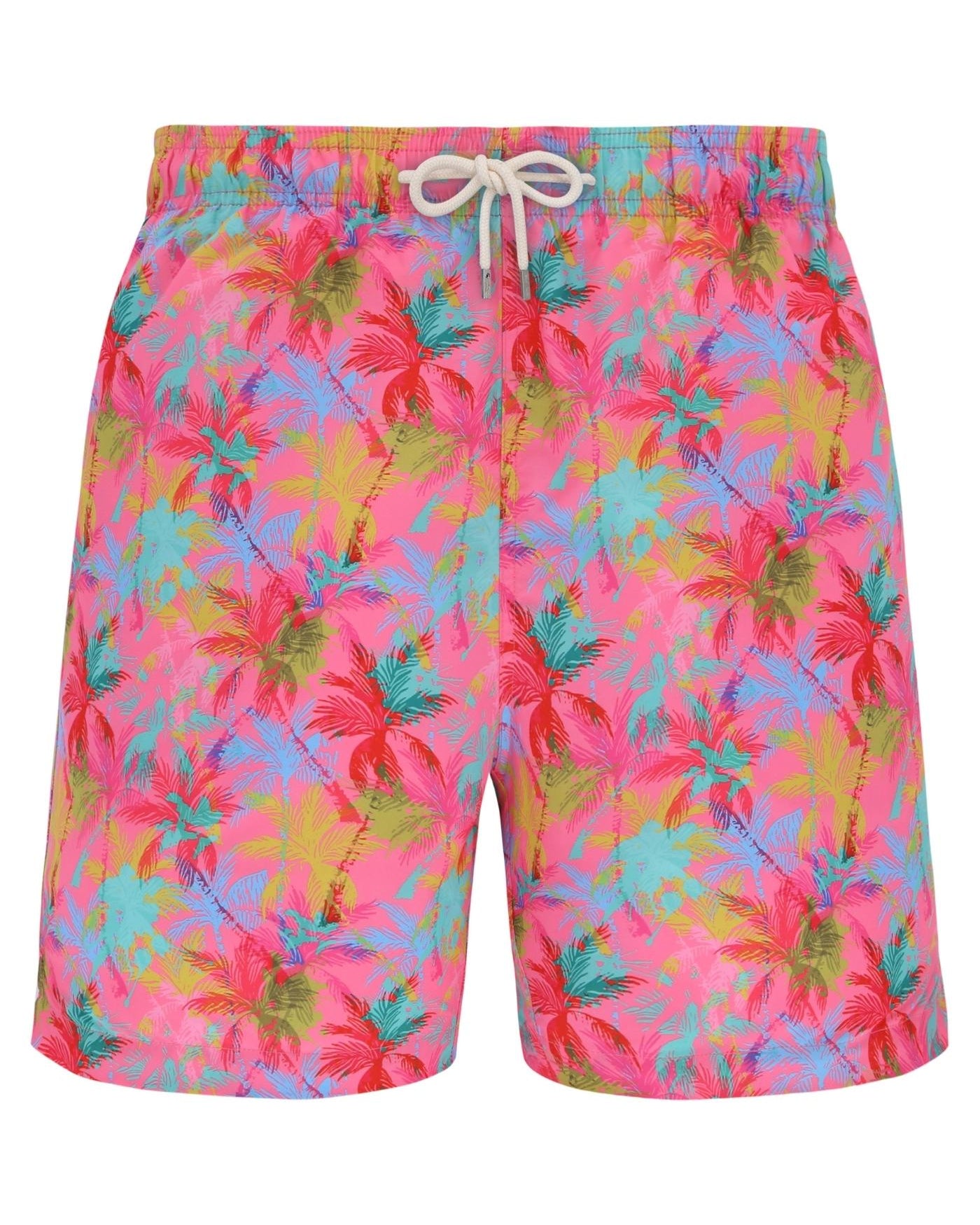 Sandbar_father_and_son_swim_shorts_pink_palm