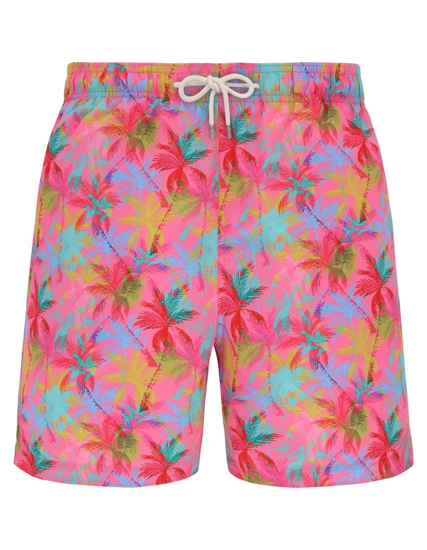 Sandbar_father_and_son_swim_shorts_pink_palm