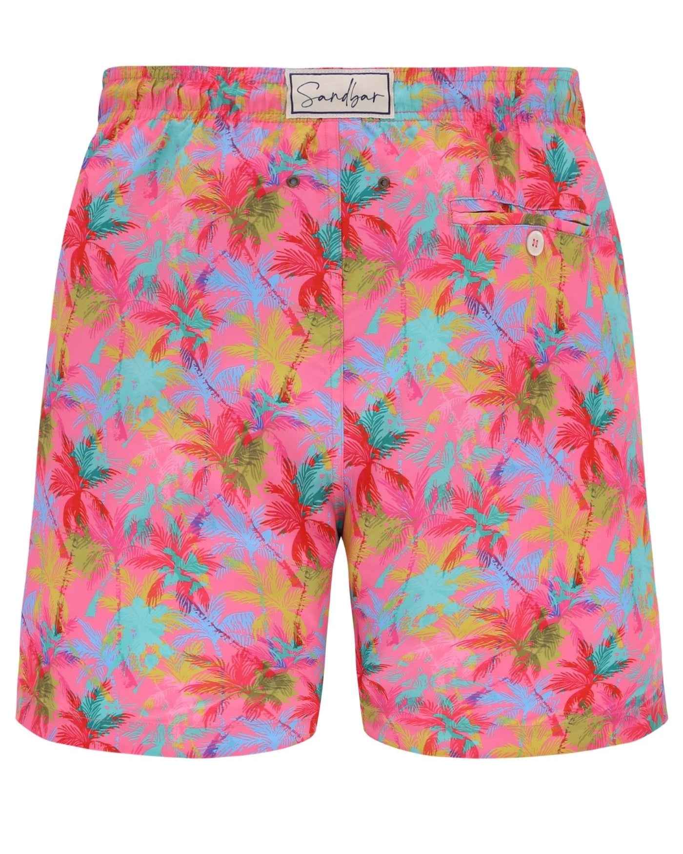 Sandbar_father_and_son_swim_shorts_pink_palm
