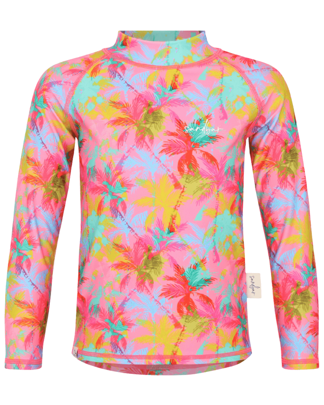 Sandbar_swimwear_pink_palm_rash_guard