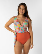 Sandbar_swimwear_Womens_wrap_one_piece_swim_suit_pink_palm__full_coverage_breastfeeding