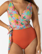 Sandbar_swimwear_Womens_wrap_one_piece_swim_suit_pink_palm_full_coverage_breastfeeding