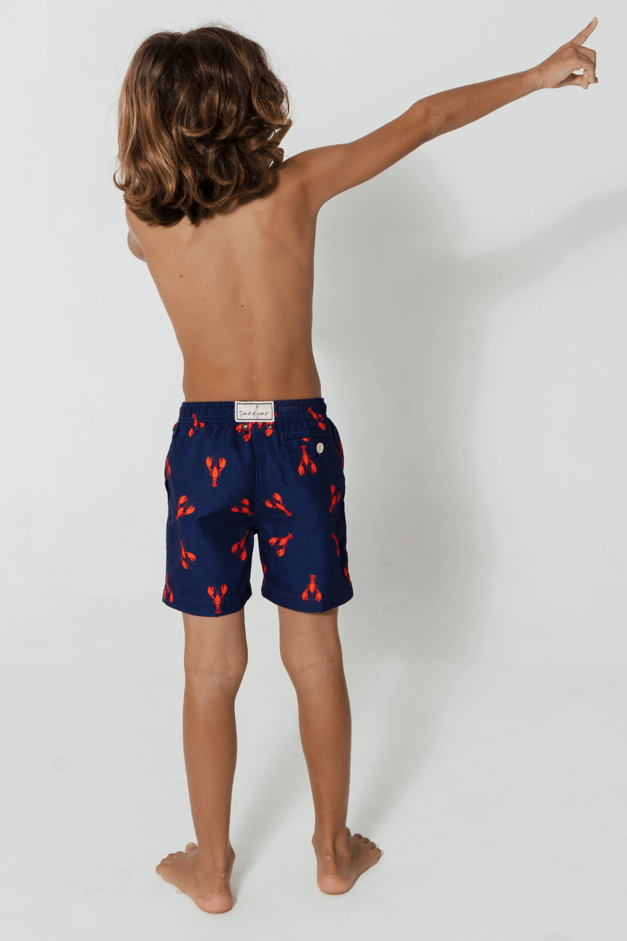 Sandbar_mother_and_son_swim_shorts_lobster
