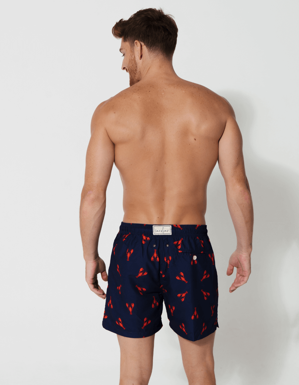 Sandbar_father_and_son_swim_shorts_lobster