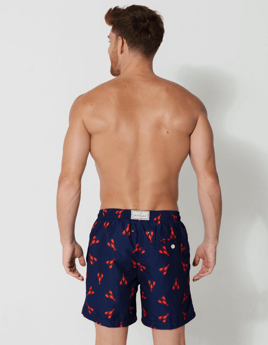 Sandbar_father_and_son_swim_shorts_lobster