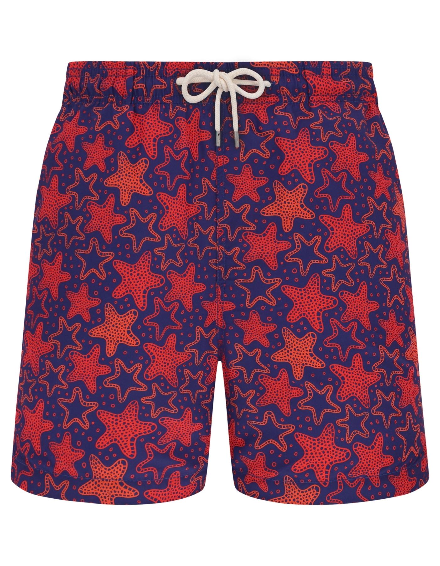 Sandbar_father_and_son_swim_shorts_red_star_fish