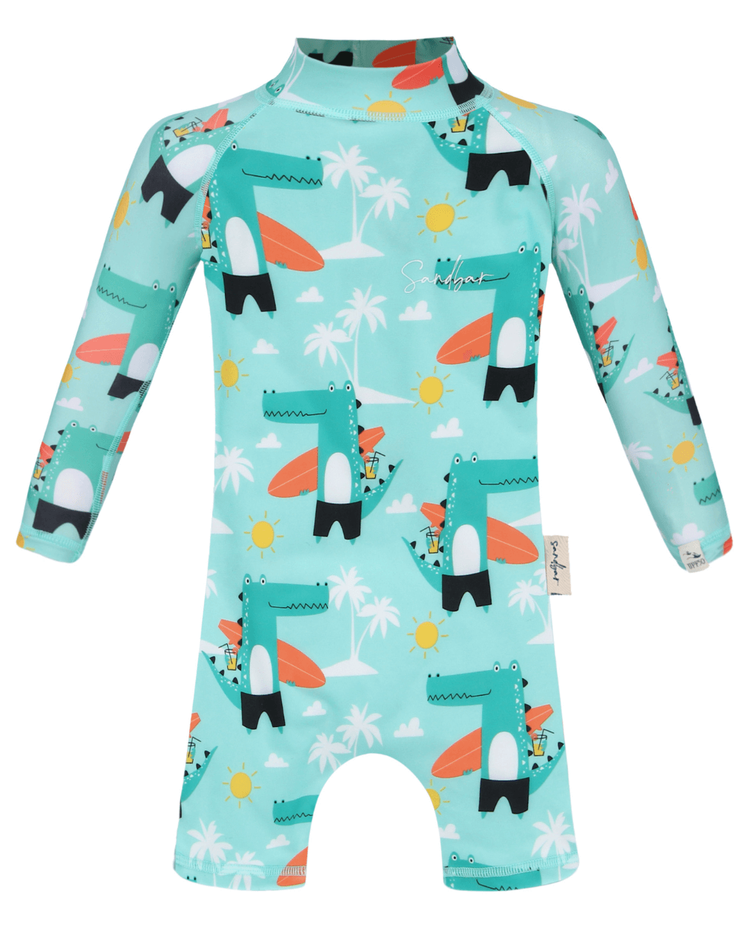 Sandbar_upf50_Baby_Swim_suit_surfing_crocodile