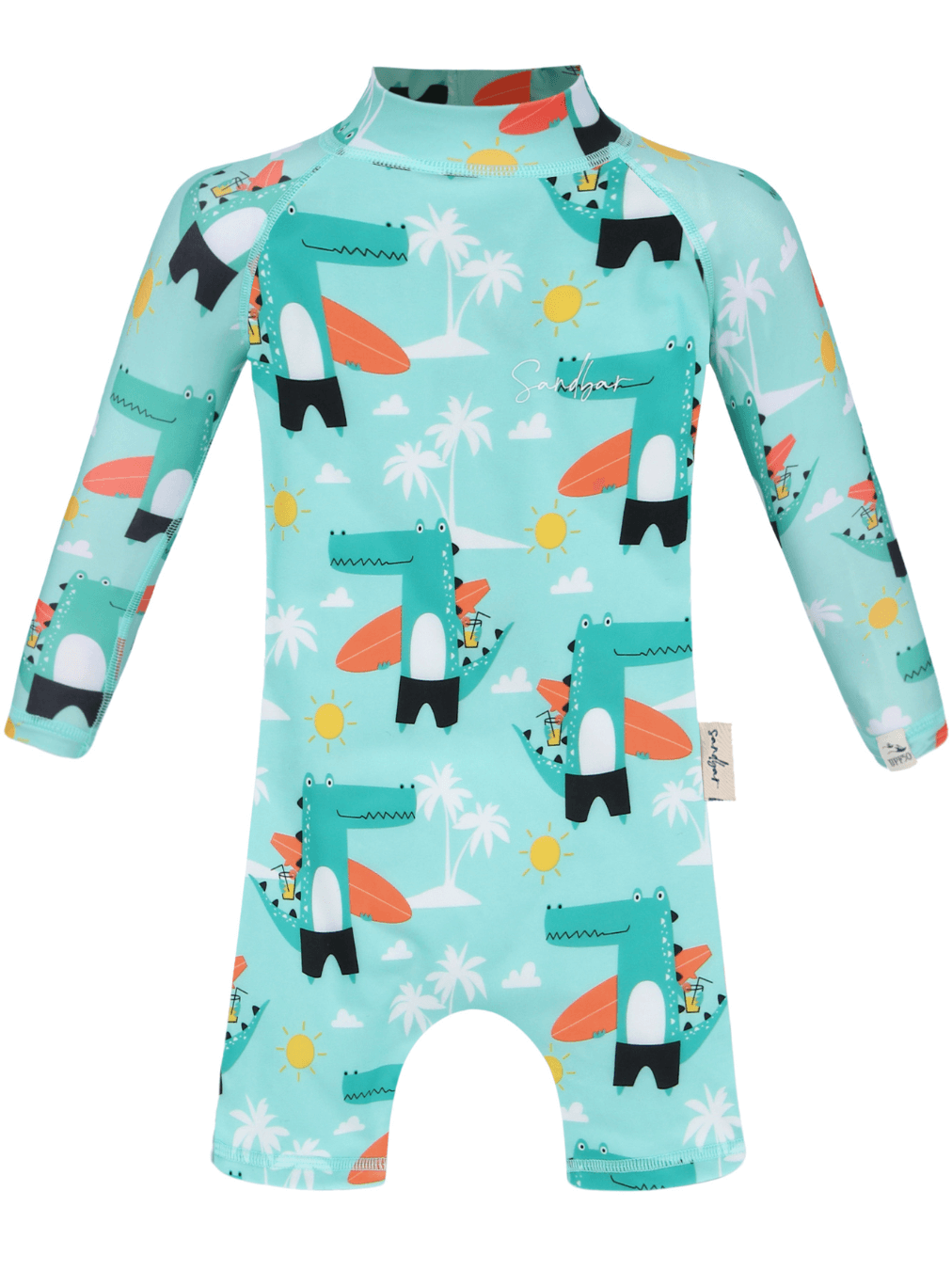 Sandbar_upf50_Baby_Swim_suit_surfing_crocodile
