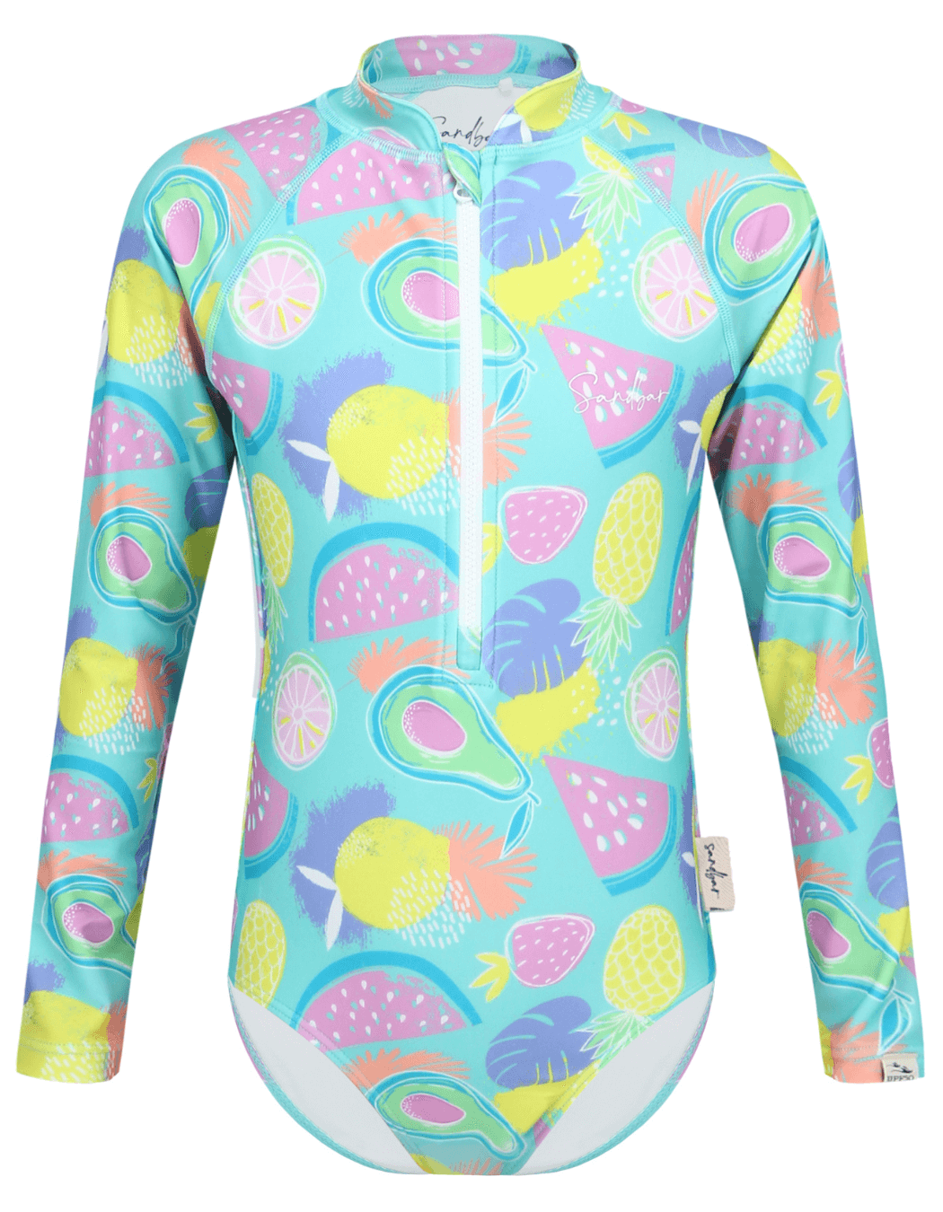 Sandbar_upf50_long_sleebved_Swim_luminous_fruit