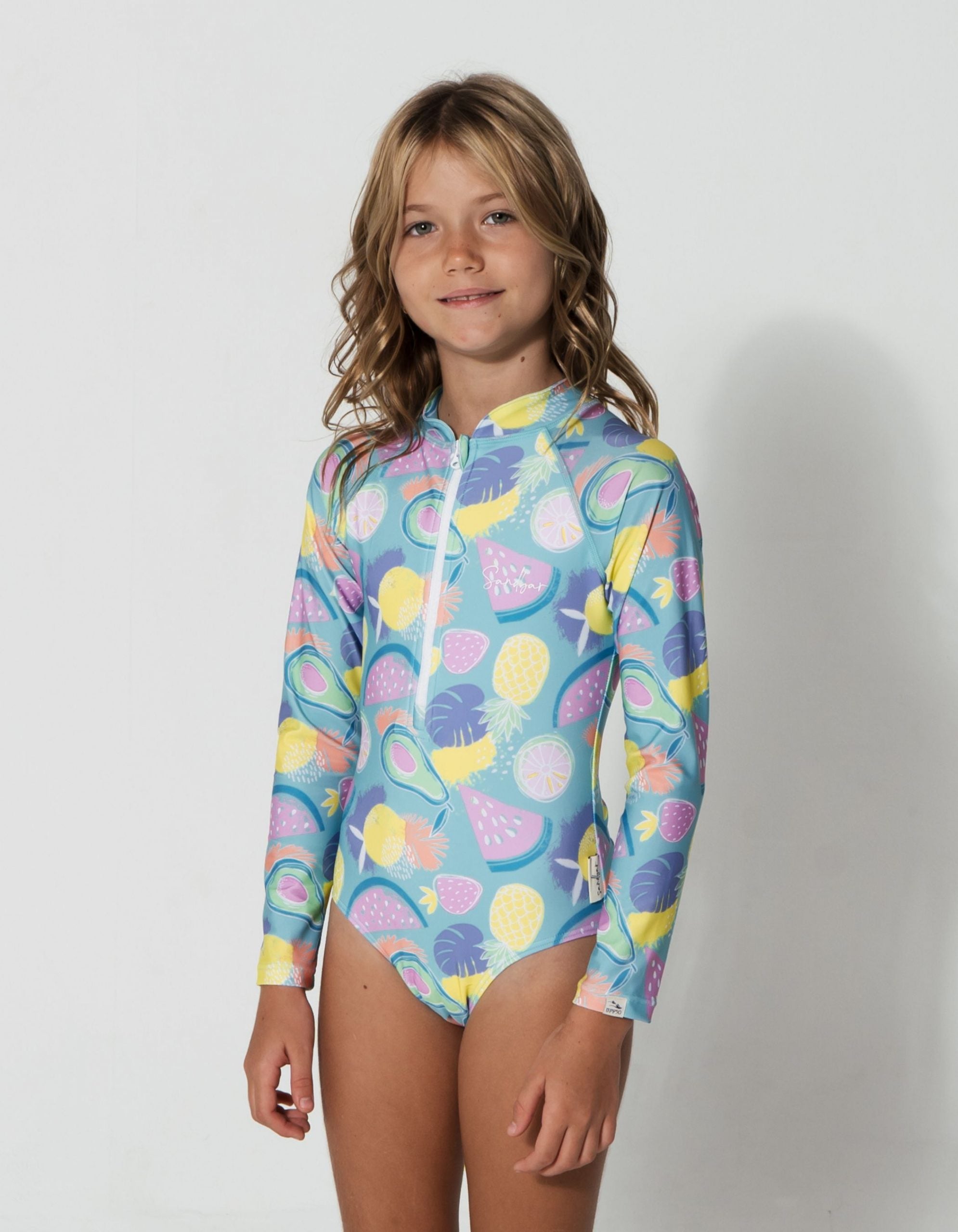 Sandbar_swimwear_long_sleeved_swim_suit_luminous_fruit