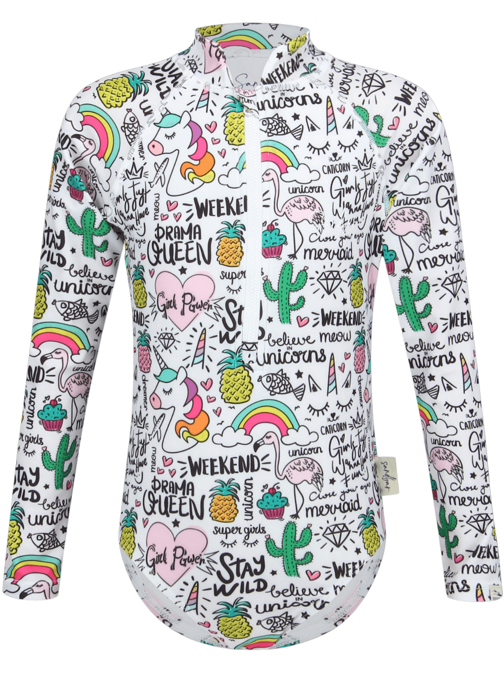 Sandbar_upf50_long_sleebved_Swim_unicorn_flamingo