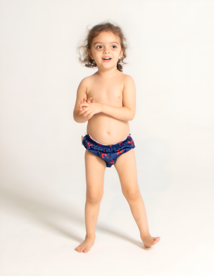 Red Lobster Reusable Swim Diaper