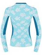 Womens_rash_guard_maldives_blue_turtle