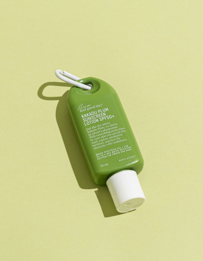 Travel Kakadu Plum Sunscreen SPF 50+, additional view. Reef-safe sunscreen.