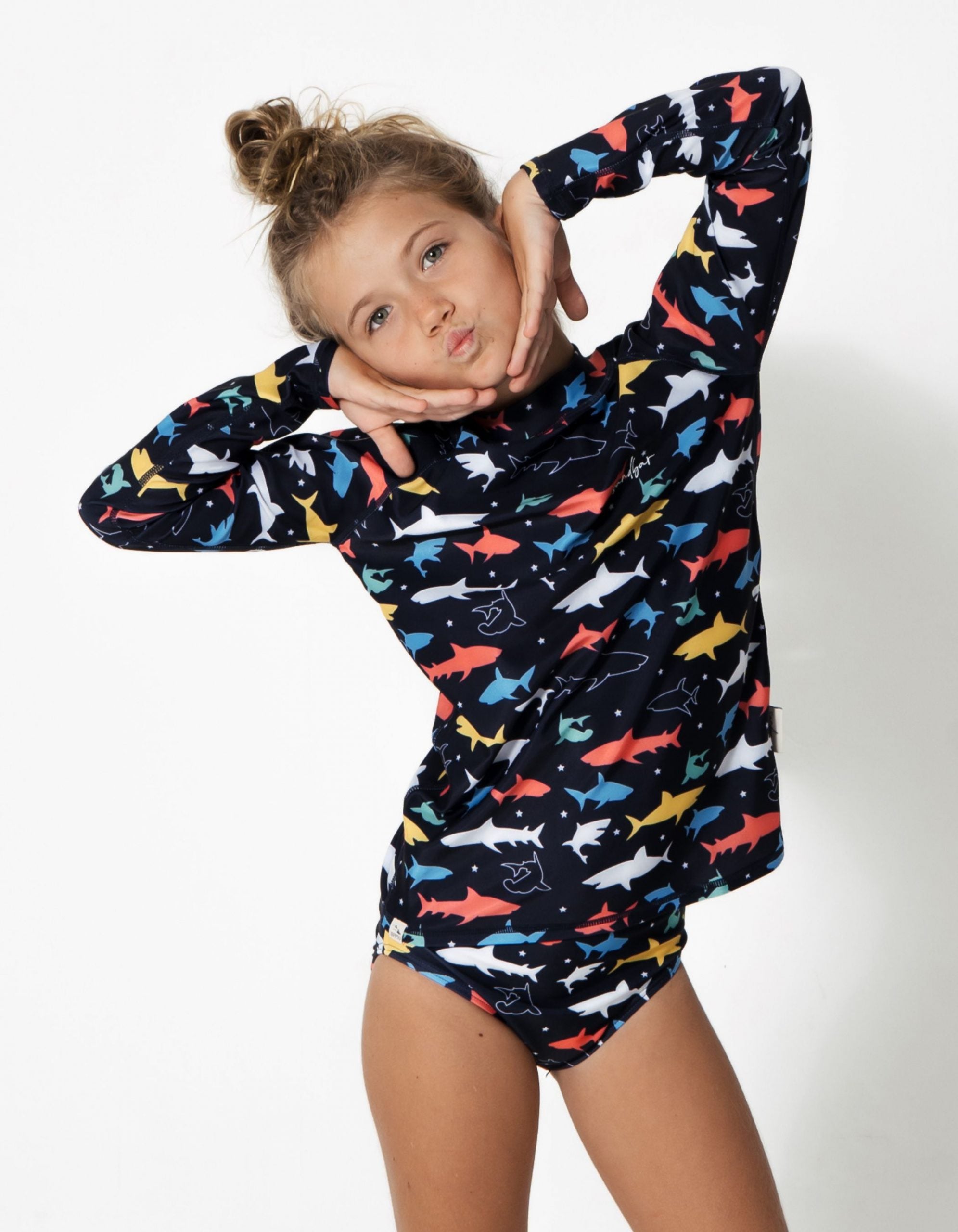 Sandbar_swimwear_rash_guard_coloured_shark
