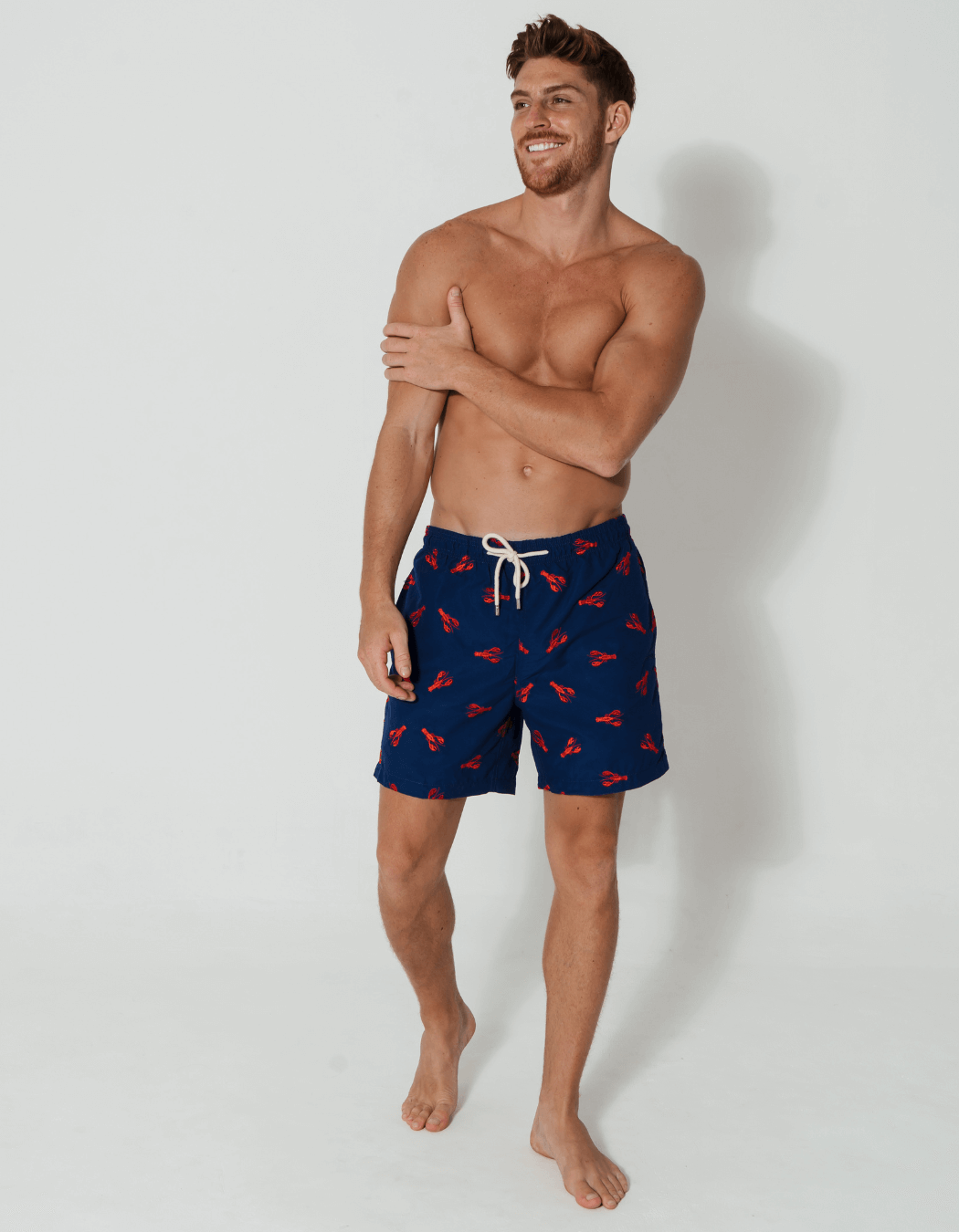 Sandbar_father_and_son_swim_shorts_embroidered_lobster