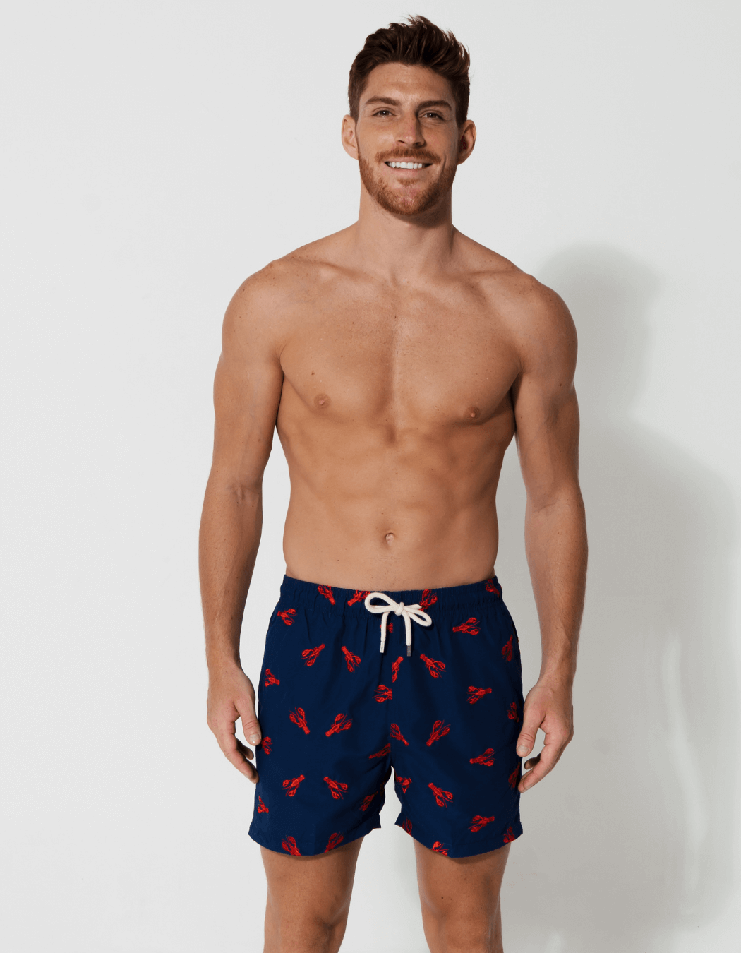 Sandbar_father_and_son_swim_shorts_embroidered_lobster