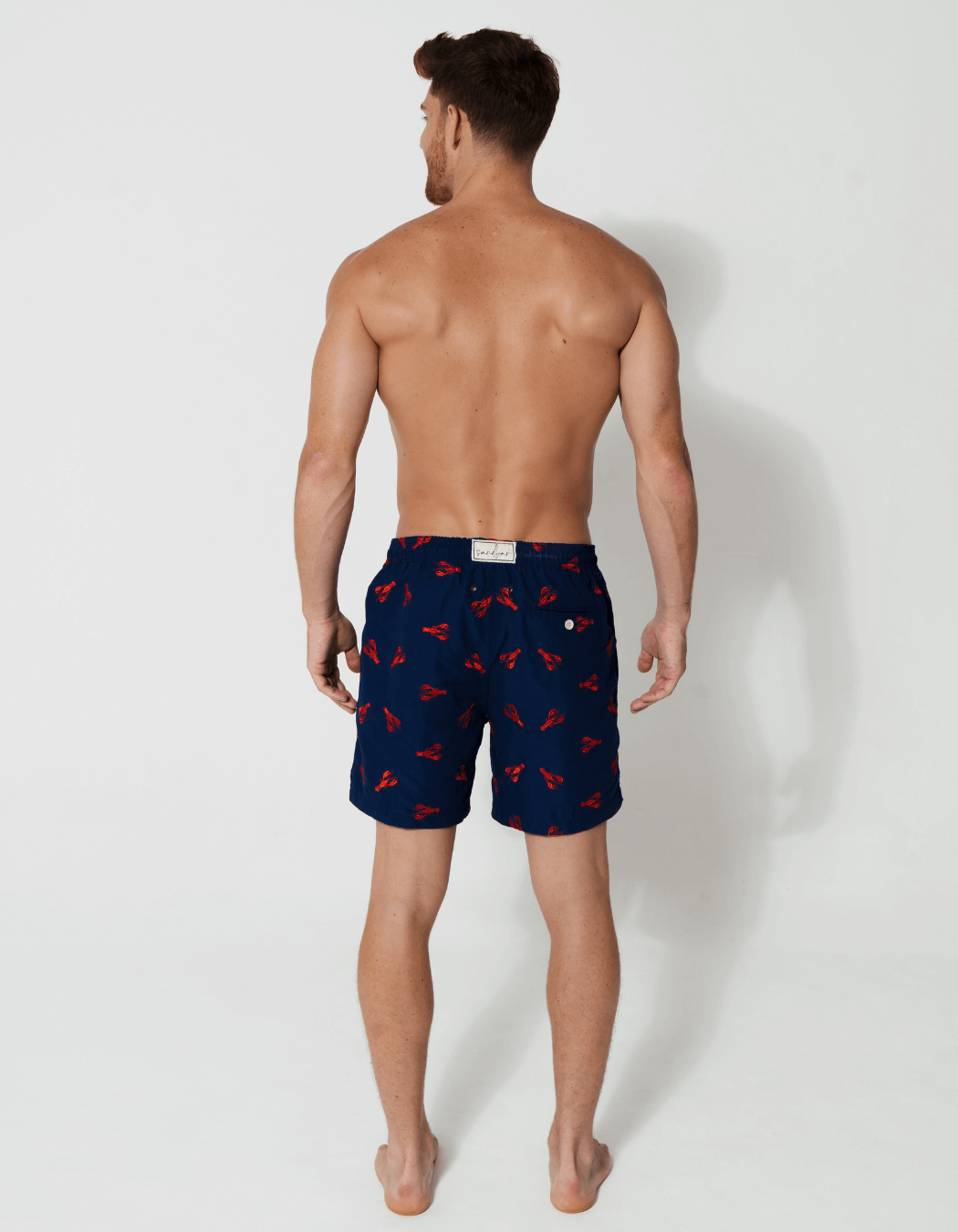 Sandbar_father_and_son_swim_shorts_embroidered_lobster